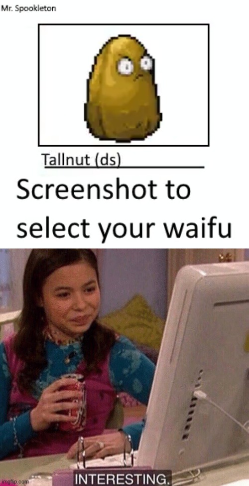 image tagged in icarly interesting | made w/ Imgflip meme maker