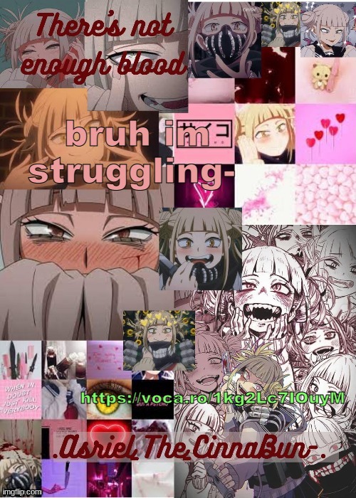 Standford-Chan Moaning uwu- | bruh im struggling-; https://voca.ro/1kg2Lc7IOuyM | image tagged in this toga temp thing thanks gummyworm 0 | made w/ Imgflip meme maker