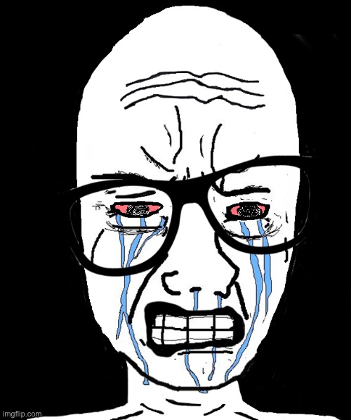 Wojak Crying | image tagged in wojak crying | made w/ Imgflip meme maker