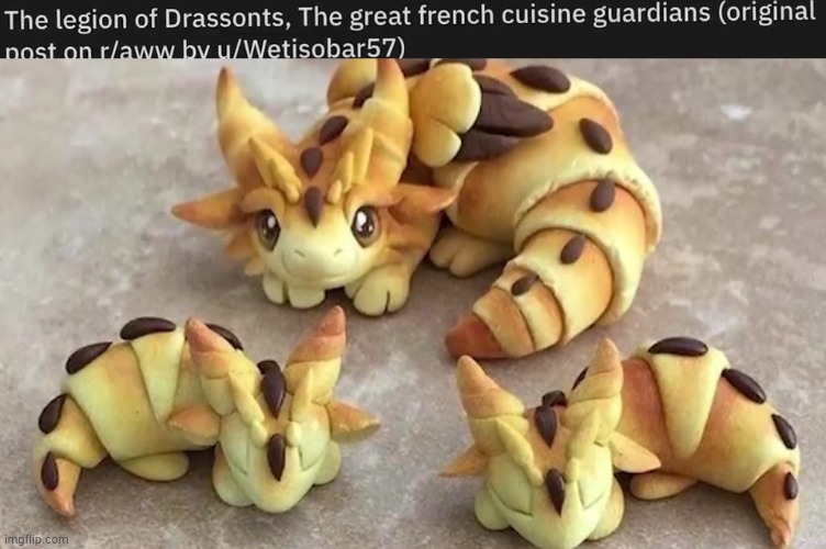 oml look at the baby Drassonts they are so cute omlll- | made w/ Imgflip meme maker