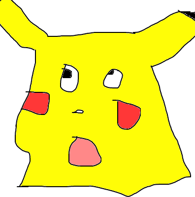 ugly pikachu Meme Template