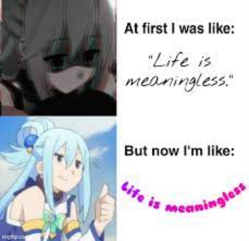 image tagged in anime meme,depression,lol,memes | made w/ Imgflip meme maker