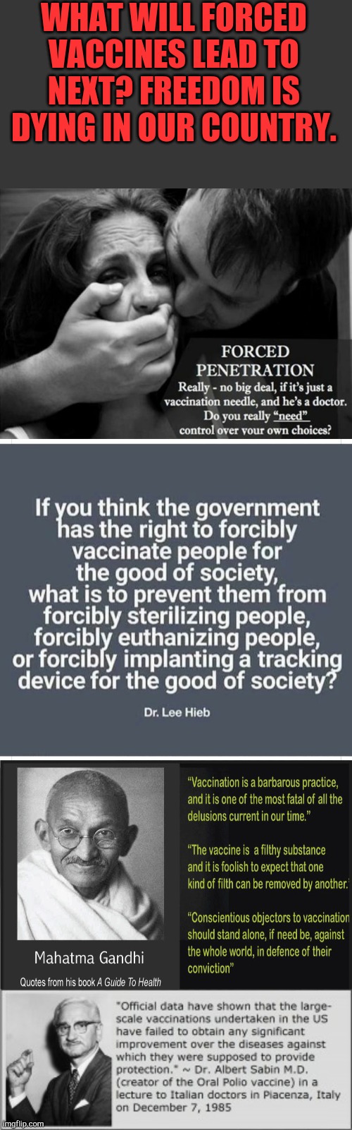 Make America free again. | WHAT WILL FORCED VACCINES LEAD TO NEXT? FREEDOM IS DYING IN OUR COUNTRY. | image tagged in maga,vaccines,coronavirus,america,this is america | made w/ Imgflip meme maker