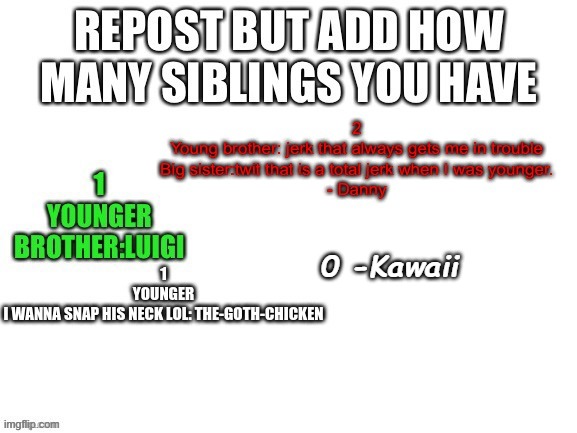 im an  o n l y  c h i l d | 0 -Kawaii | made w/ Imgflip meme maker