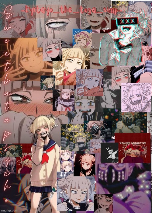 High Quality another toga simp temp Blank Meme Template