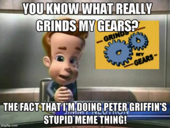 The crossover of the year | image tagged in jimmy neutron,peter griffin news | made w/ Imgflip meme maker
