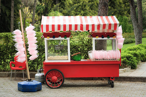 Cotton Candy Stand Blank Meme Template