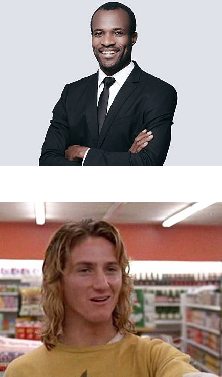 Suit vs. Spicoli Blank Meme Template