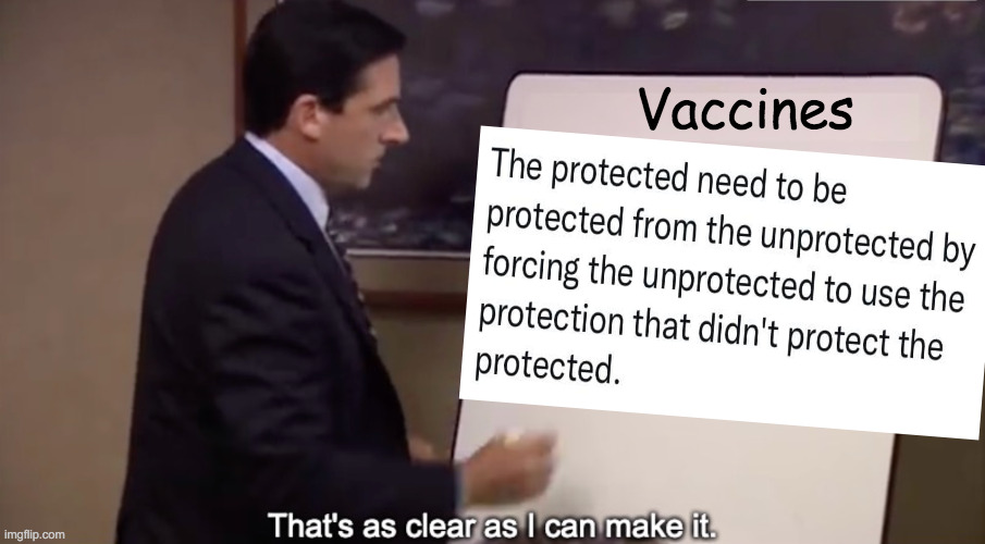 That's as clear as I can make it | Vaccines | image tagged in vaccines,the office,covid-19 | made w/ Imgflip meme maker
