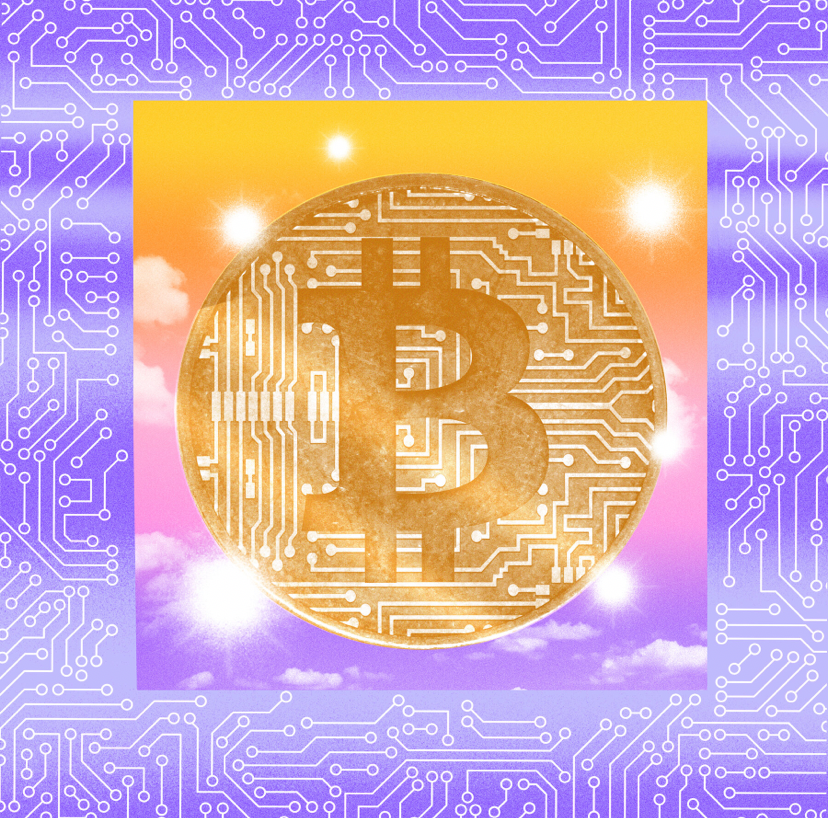 Bitcoin cosplay Blank Meme Template
