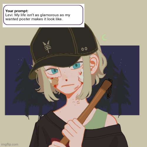 H a h a i don't know why but here's Levi. -Izzy | made w/ Imgflip meme maker