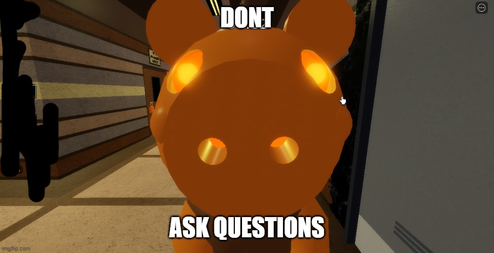 me doing dont ask questions | DONT; ASK QUESTIONS | image tagged in memes | made w/ Imgflip meme maker