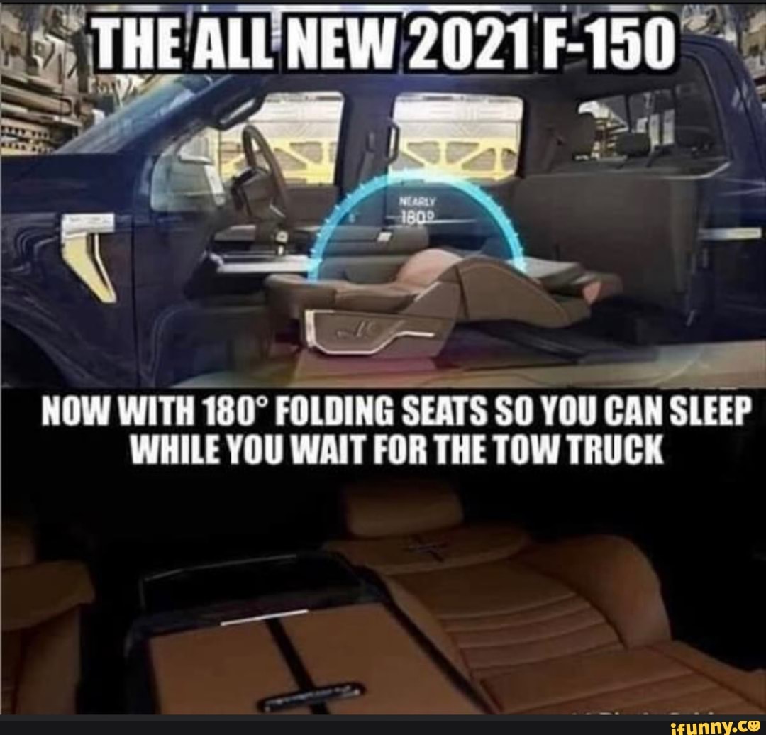 New F150 Seats Blank Meme Template