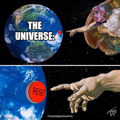 Pucci in a nutshell | THE UNIVERSE: | made w/ Imgflip meme maker