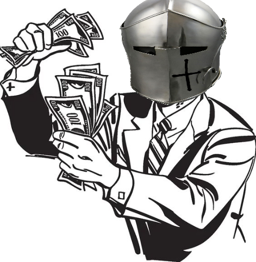 Shut up and take my money crusader Blank Meme Template