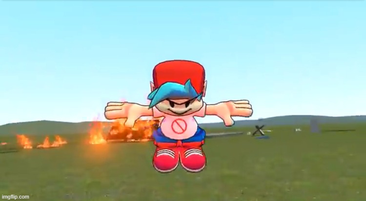 Epic Friday Night Funkin’ Boyfriend | image tagged in epic friday night funkin boyfriend | made w/ Imgflip meme maker