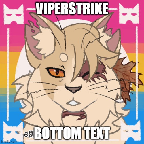 VIPERSTRIKE; BOTTOM TEXT | made w/ Imgflip meme maker