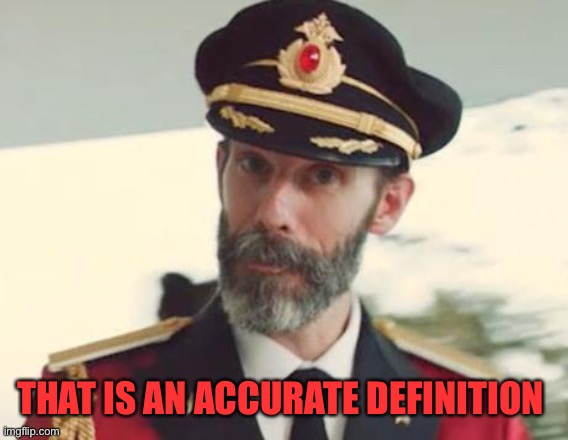 Captain Obvious | THAT IS AN ACCURATE DEFINITION | image tagged in captain obvious | made w/ Imgflip meme maker