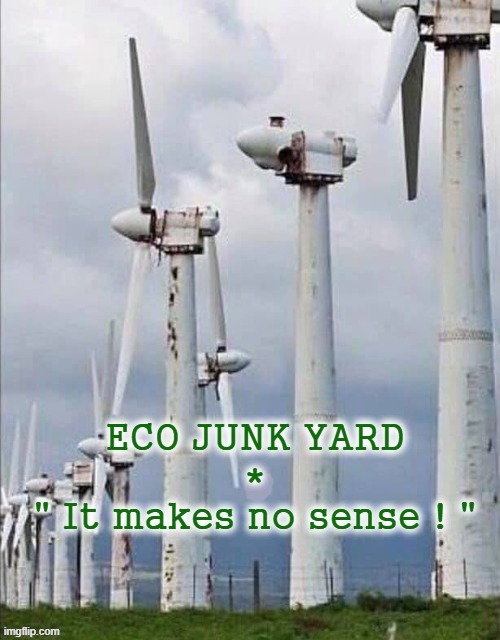 Eco Junk | image tagged in gone with the wind | made w/ Imgflip meme maker