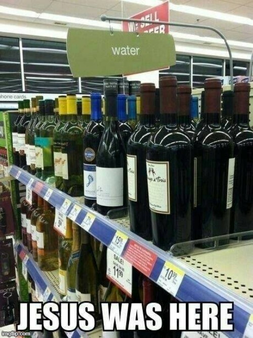 Water to Wine | image tagged in market | made w/ Imgflip meme maker