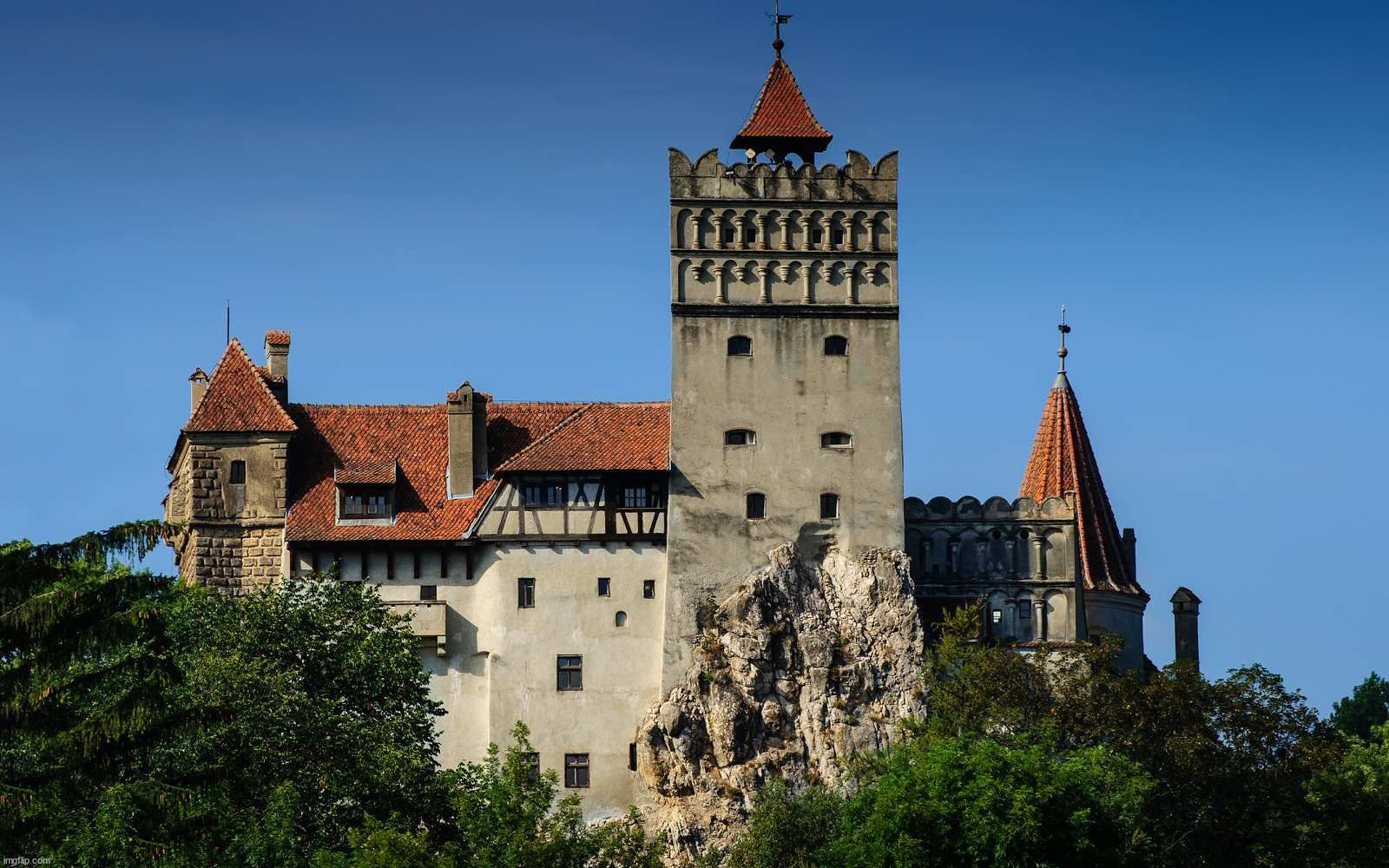 Dracula’s Castle | image tagged in awesome | made w/ Imgflip meme maker