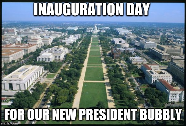 Hillary Clinton's Inaguration 2017 |  INAUGURATION DAY; FOR OUR NEW PRESIDENT BUBBLY | image tagged in hillary clinton's inaguration 2017 | made w/ Imgflip meme maker