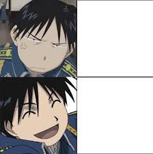 Roy mustang thing Blank Meme Template