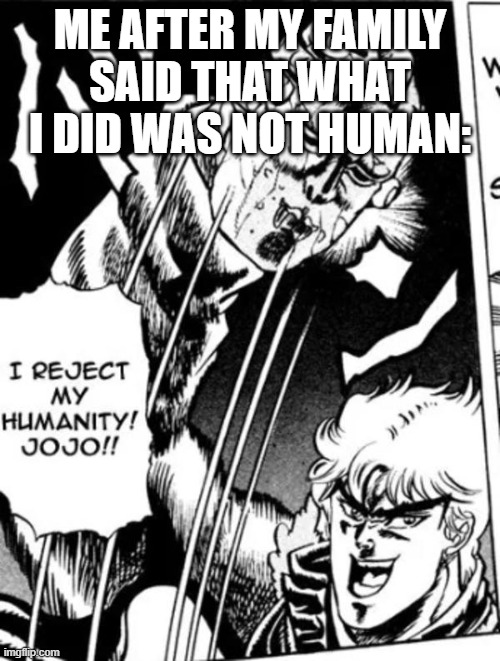 Making a meme out of every line in the JoJo's Bizarre Adventure