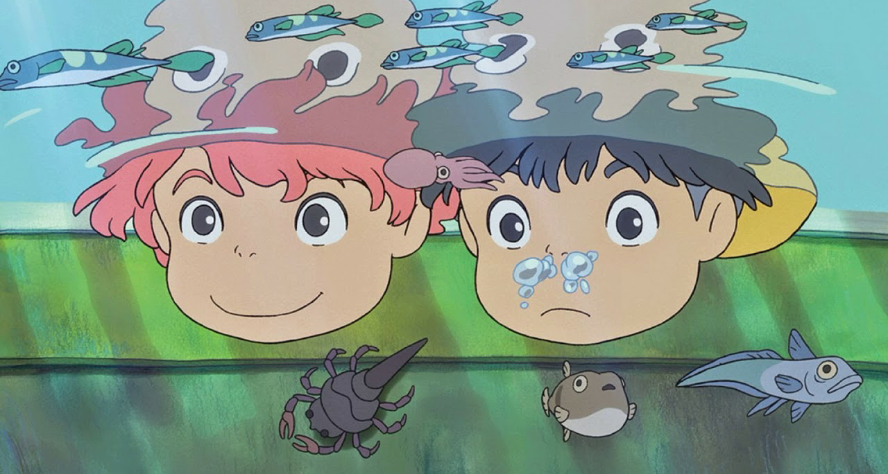 Ponyo Studio Ghibli Blank Meme Template