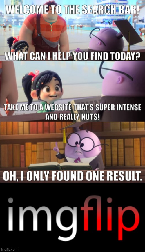 image tagged in imgflip,website,intense,nuts,wreck it ralph,search | made w/ Imgflip meme maker