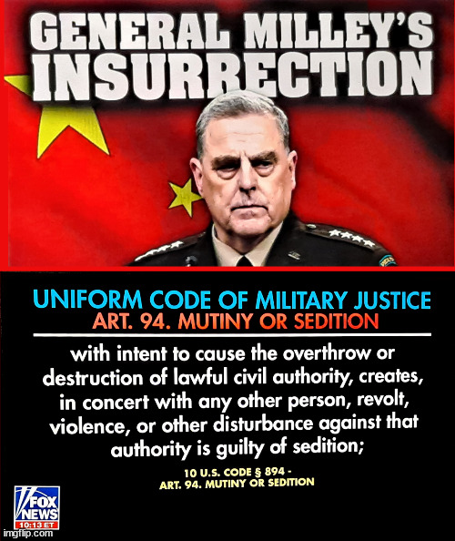 General Milley, Guilty of Treason | image tagged in treason,deep state,biden,evil,election | made w/ Imgflip meme maker