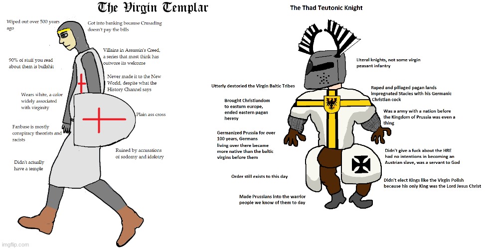 teutonic noises* | image tagged in crusader | made w/ Imgflip meme maker