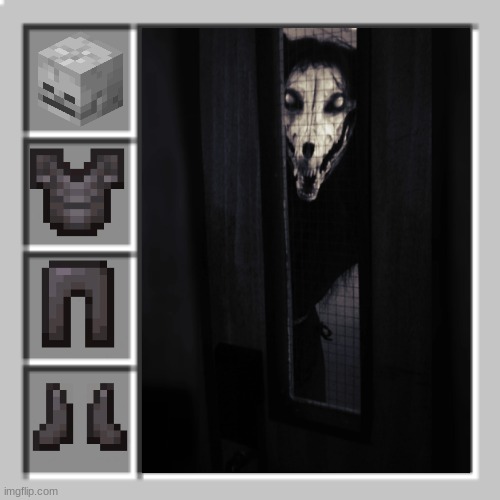 There is no escape | image tagged in minecraft,scp,scp-1471,scp-1471-a,minecraft armor parody | made w/ Imgflip meme maker