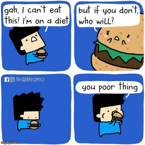 image tagged in comics/cartoons,food,burgers,diet | made w/ Imgflip meme maker