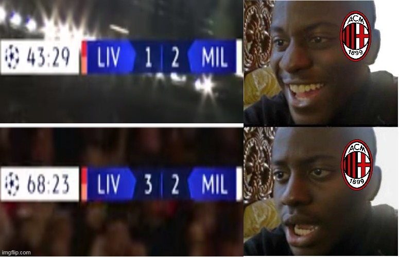 What a match. | image tagged in champions league,milan,liverpool | made w/ Imgflip meme maker