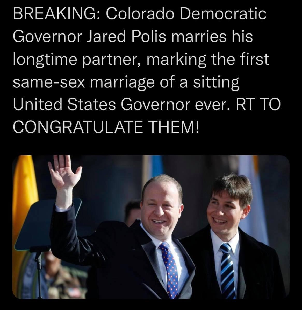 High Quality Colorado Governor gay marriage Blank Meme Template