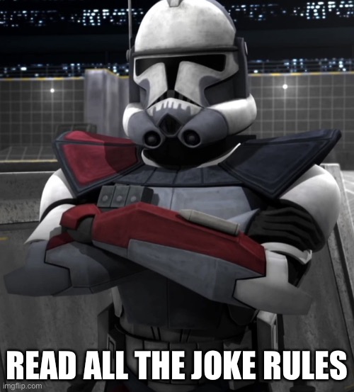 Commander Colt | READ ALL THE JOKE RULES | image tagged in commander colt | made w/ Imgflip meme maker