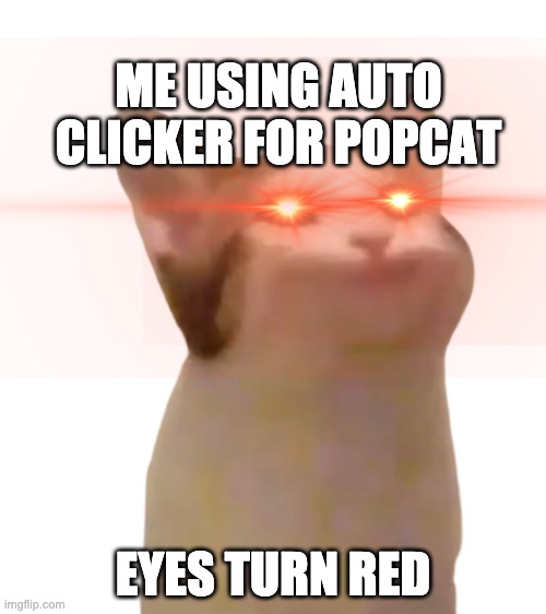 Auto clicker for popcat