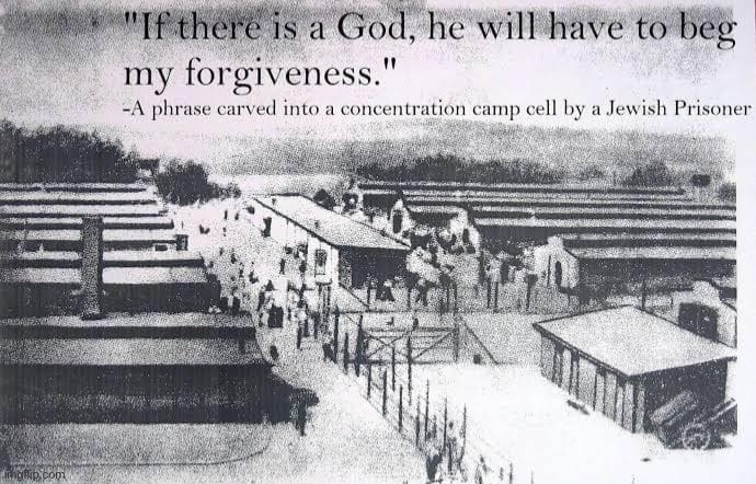 Devastating words. | image tagged in concentration camp jewish quote | made w/ Imgflip meme maker