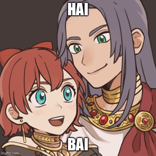 Sayori and Sephiroth | HAI; BAI | image tagged in sayori and sephiroth | made w/ Imgflip meme maker