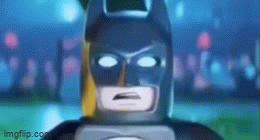 Lego Batman shocked and sad - Imgflip