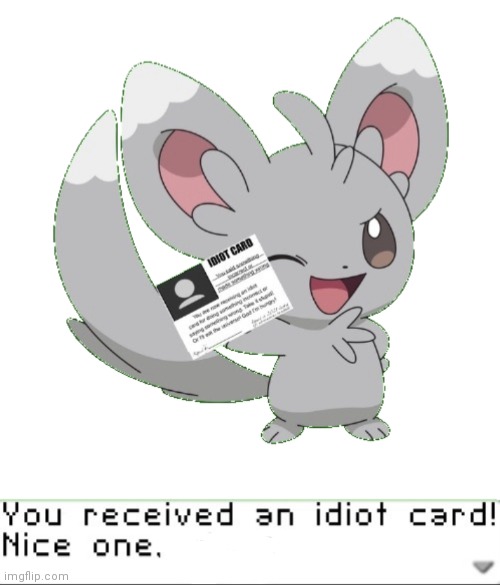 You’ve received an idiot card! Nice one dumbass | image tagged in you ve received an idiot card nice one dumbass | made w/ Imgflip meme maker
