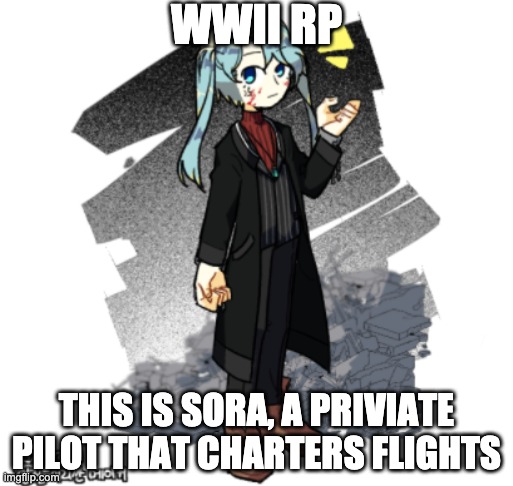 I feel like a boomer trying to be cool by jumping on the bandwagon- | WWII RP; THIS IS SORA, A PRIVIATE PILOT THAT CHARTERS FLIGHTS | made w/ Imgflip meme maker