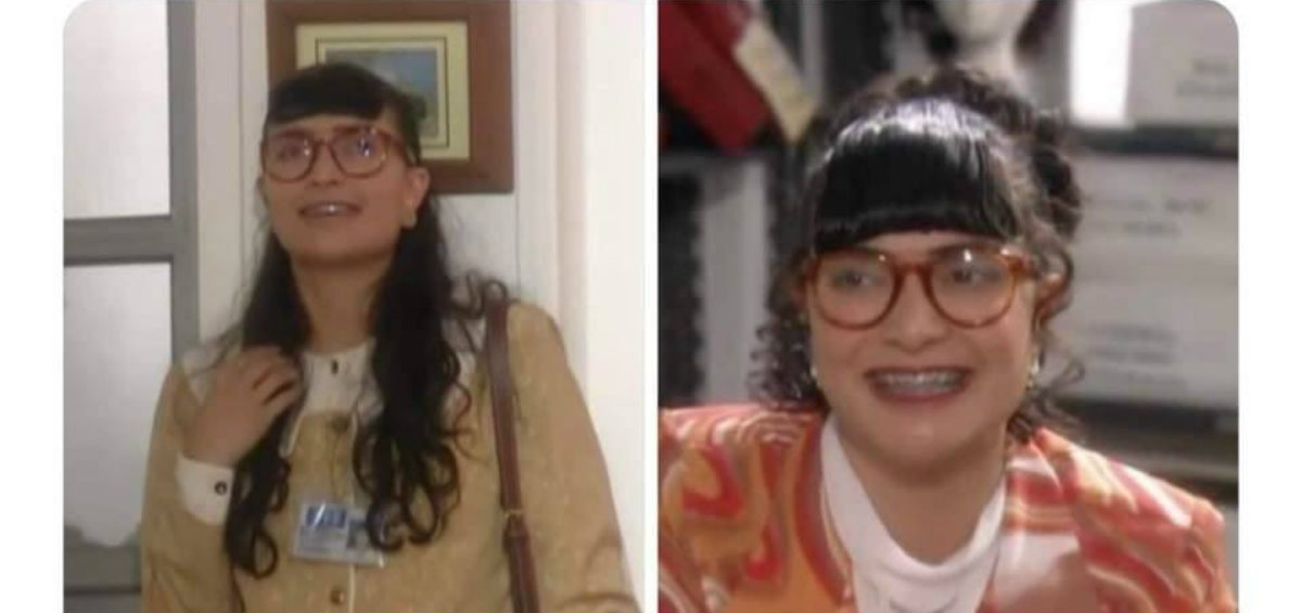 High Quality betty la fea Blank Meme Template