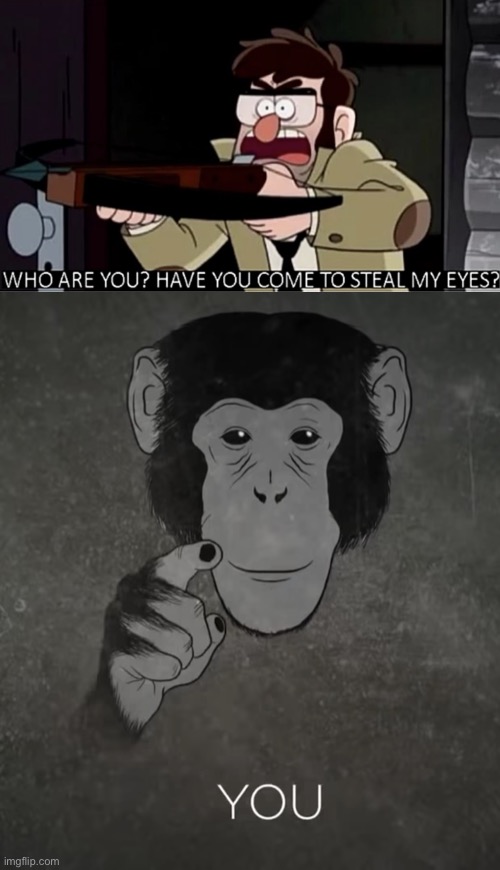 Monkey you | image tagged in monkey you,darmug | made w/ Imgflip meme maker