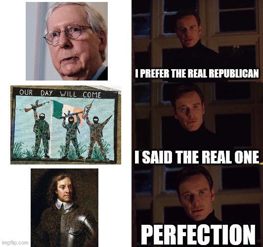 i prefer the real | I PREFER THE REAL REPUBLICAN; I SAID THE REAL ONE; PERFECTION | image tagged in i prefer the real | made w/ Imgflip meme maker