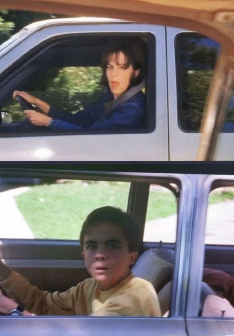 Malcolm in the Middle Driveby Blank Meme Template