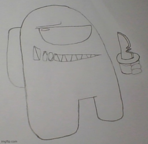 Another 'mogus drawing | made w/ Imgflip meme maker