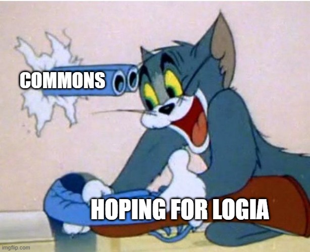 basically the fruits gods did get you what you wanted from your first fruit (almost everytime) | COMMONS; HOPING FOR LOGIA | image tagged in tom and jerry | made w/ Imgflip meme maker