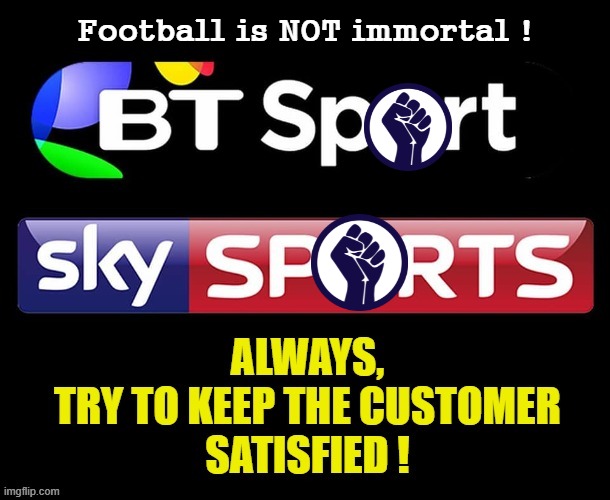 Football is NOT immortal ! | Football is NOT immortal ! | image tagged in sky sports breaking news | made w/ Imgflip meme maker